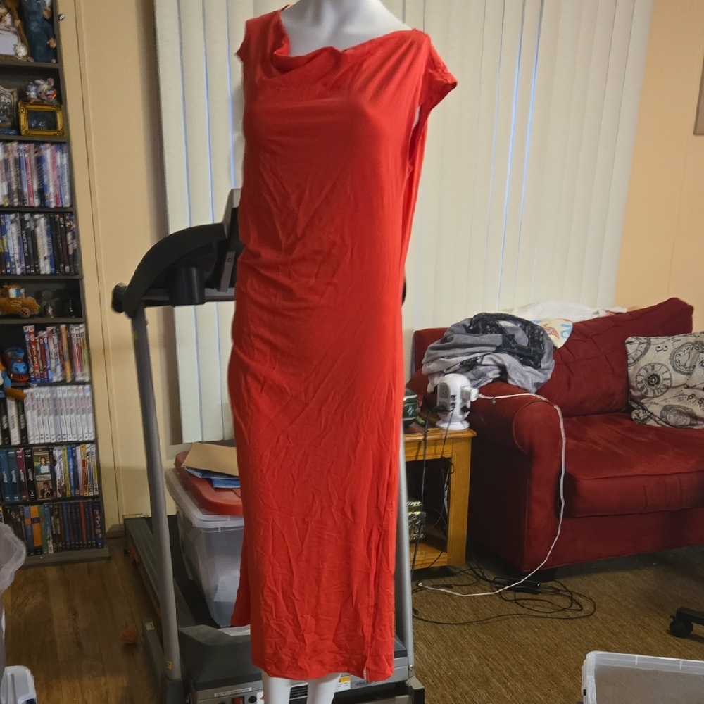NWOT Pink Maxi Dress